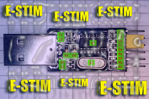 Интерфейсный кабель для E-Stim 2B из конвертера USB-TTL